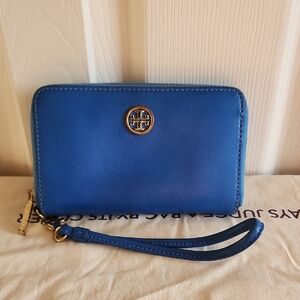 Tory Burch Blue Wallet